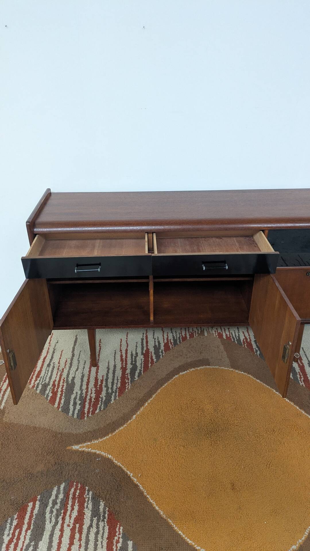 Vintage Scandinavian enfilade design