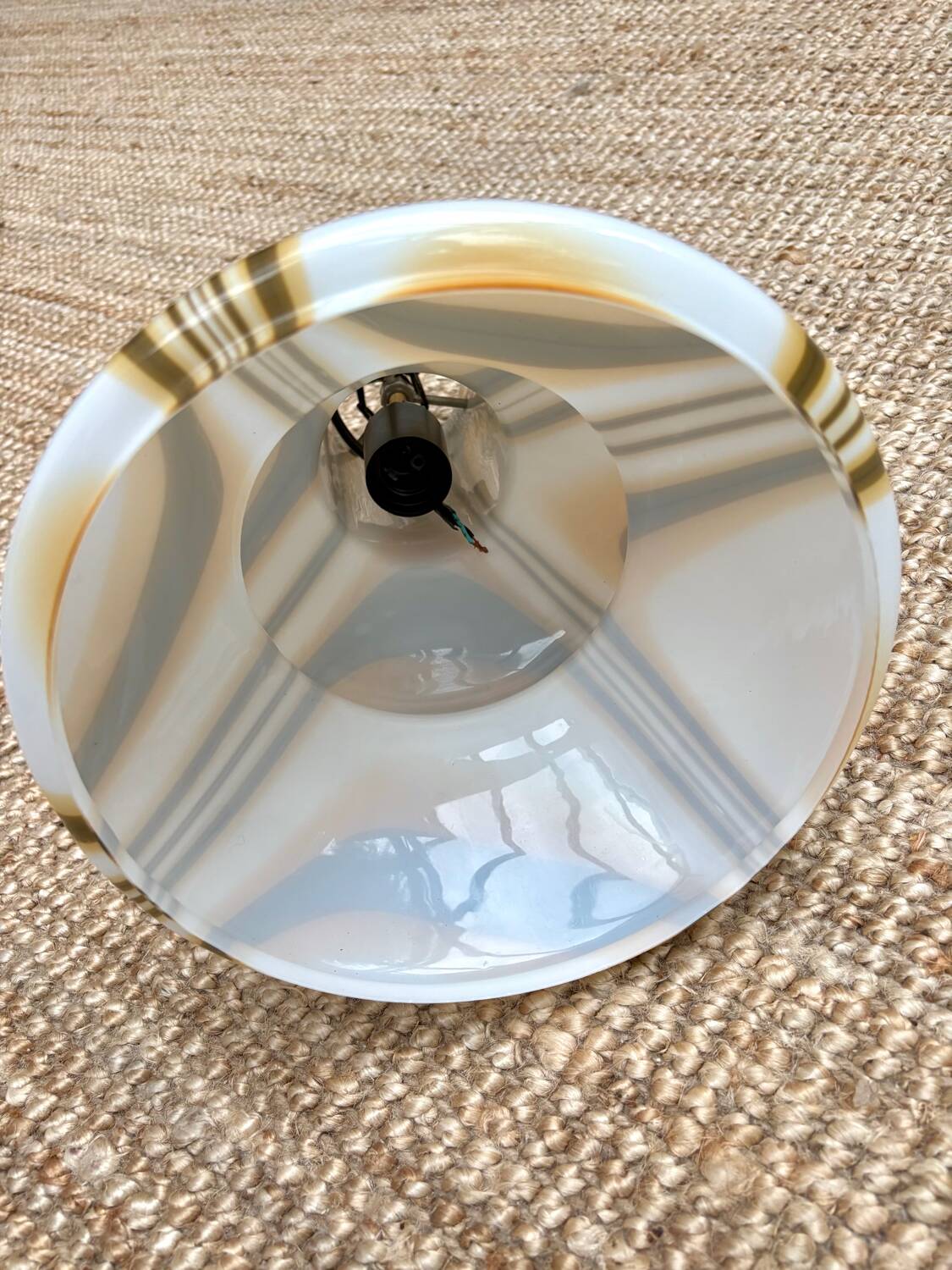 Carlo Moretti pendant lamp in Murano glass