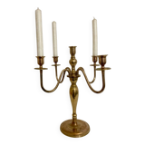 Large brass candlestick