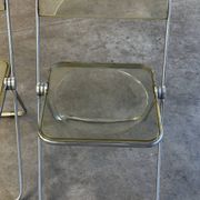 Suite de 3 chaises pliantes Plia par Giancarlo Piretti pour Castelli