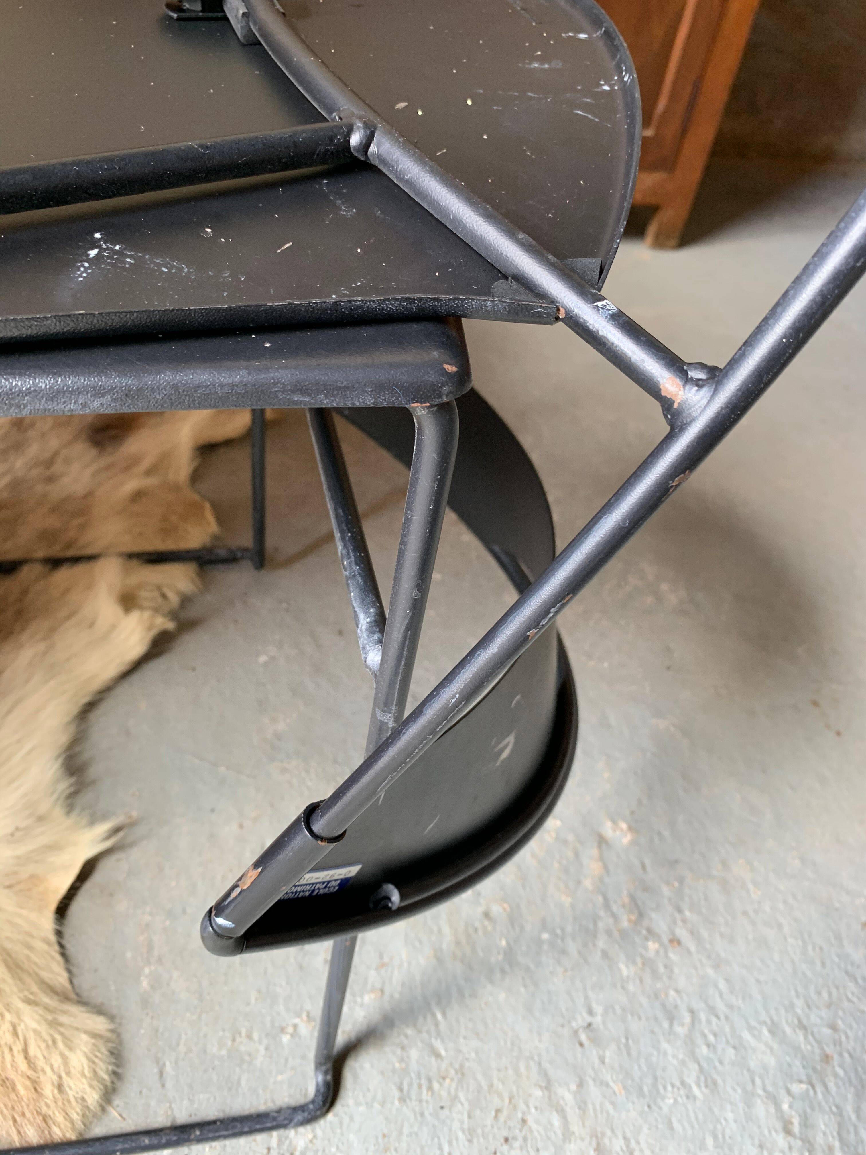 6 Baleri chairs, model Juliette - 1987 - Italy