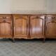 Grand buffet enfilade in Louis XV style in cherry wood – 240 cm