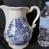BELLE CAFETIERE /THEIERE BLEU /BLANC/SARREGUEMINES /DERBY France /JUG