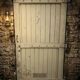 19th-century solid oak barn door