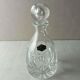 Old carved crystal decanter, from Saint Louis