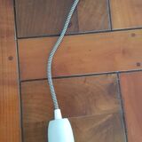 Ceramic pendulum light fixture