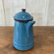 Vintage enameled coffee pot