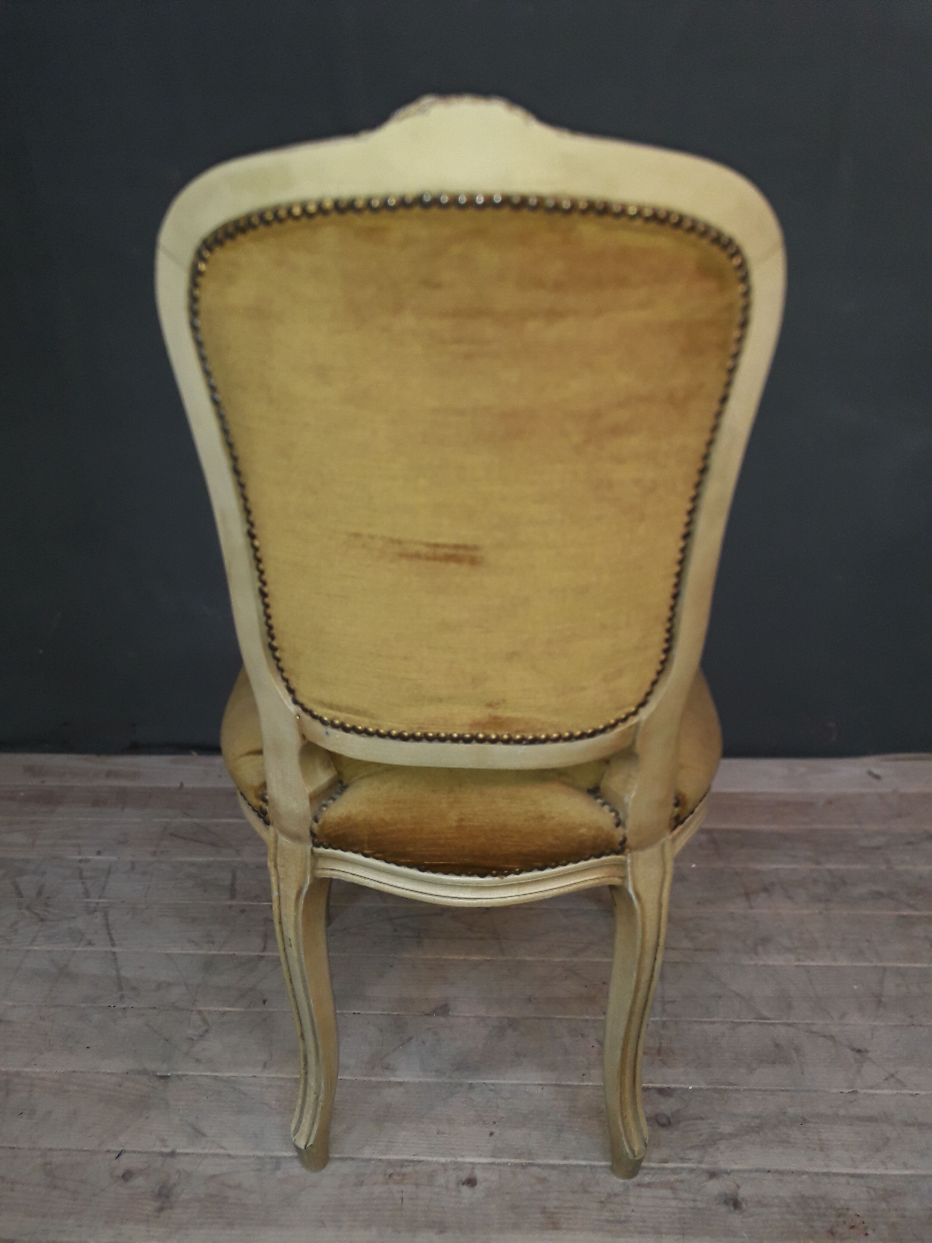 Set de 4 chaises de style Louis XV