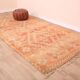 Peach Vintage Moroccan Rug 163 x 289 cm, Berber Wool Rug, Handmade Boho Rug