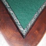 console table st Louis XV mahogany and walnut carved