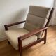Fauteuil teck scandinave 1960