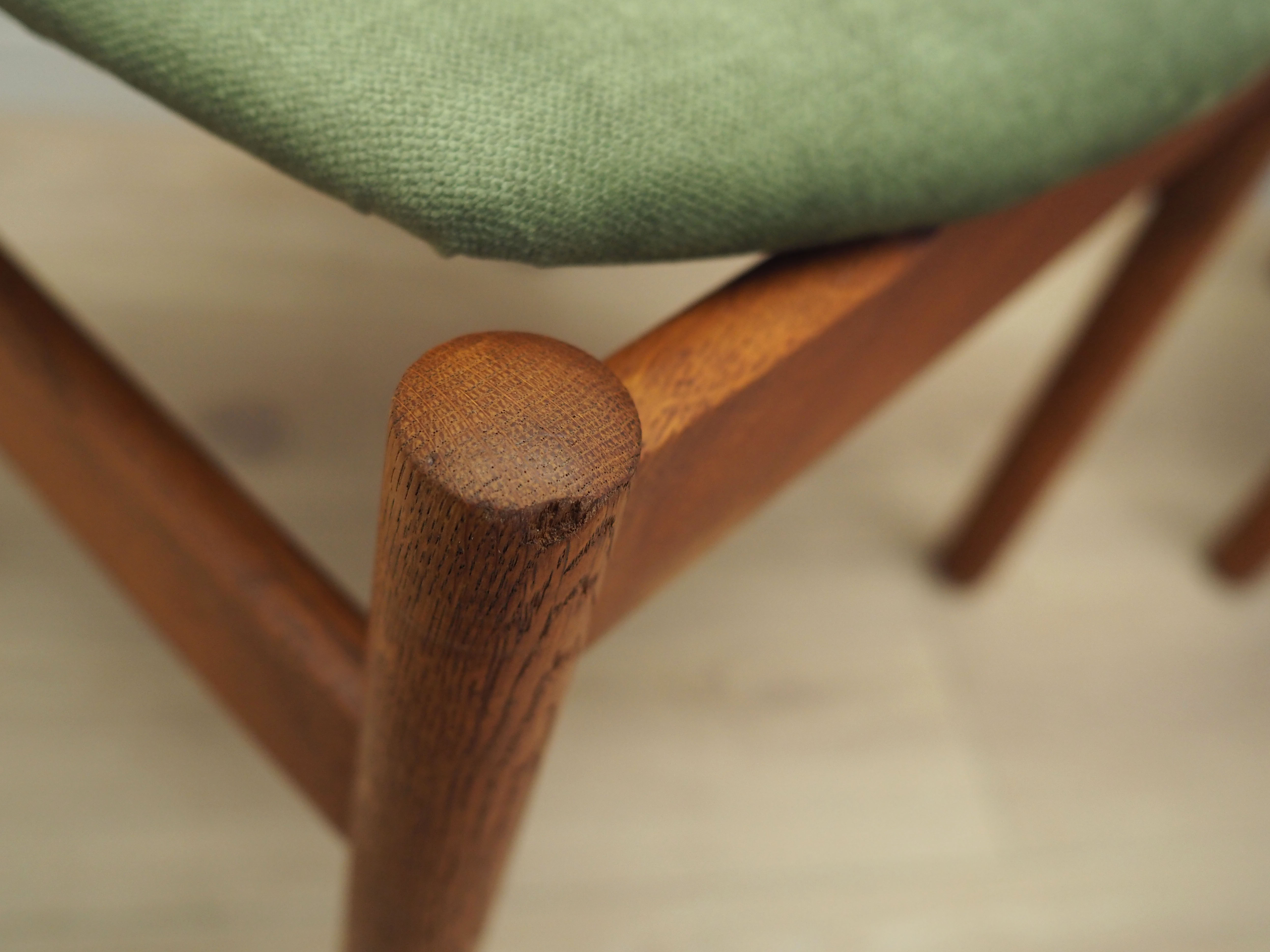 Set of two oak chairs, Danish design, 1960s, designer: Jørgen Baekmark, manufacturer: FDB Møbler