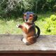 Dog pitcher zoomorphic teapot Cortendorf