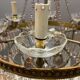 Italian Murano Glass Chandelier, 1950s