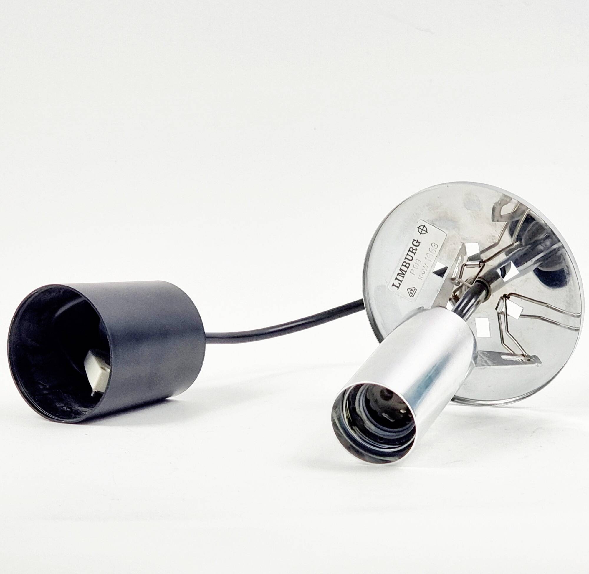 Mid-Century Air-Bubbled Glass 'Globe' Ceiling Light from Limburg, Germany, 1970s