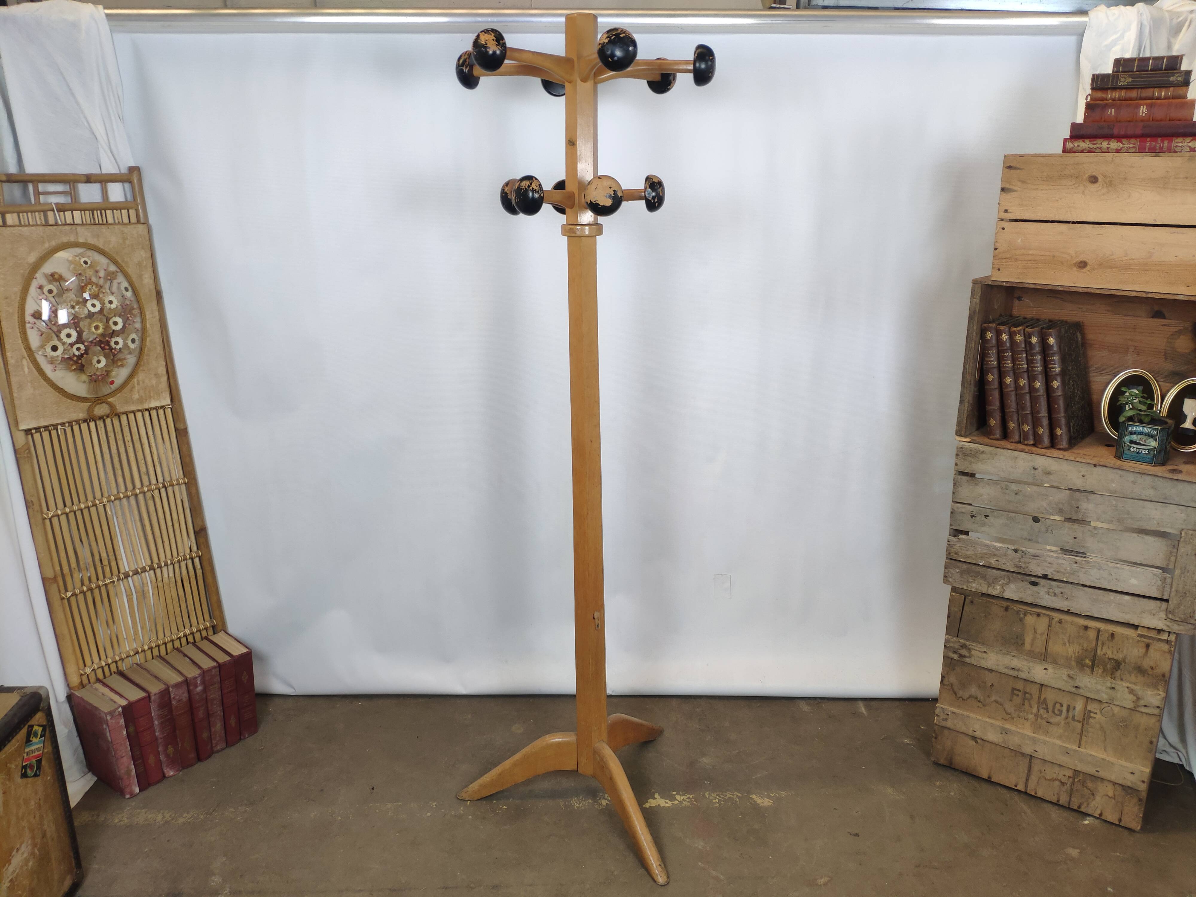 Old Stella vintage coat holder 60s