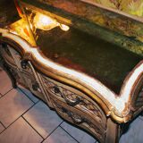 Commode 1900 galbée de style Louis xv