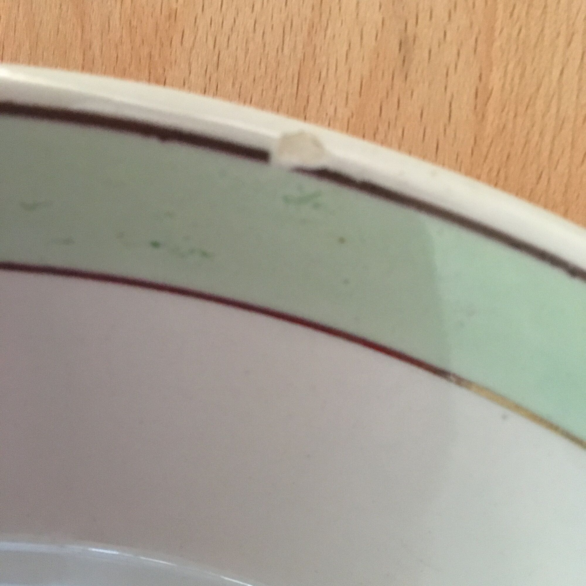 Porcelain Service Dish Signed "Lunéville"