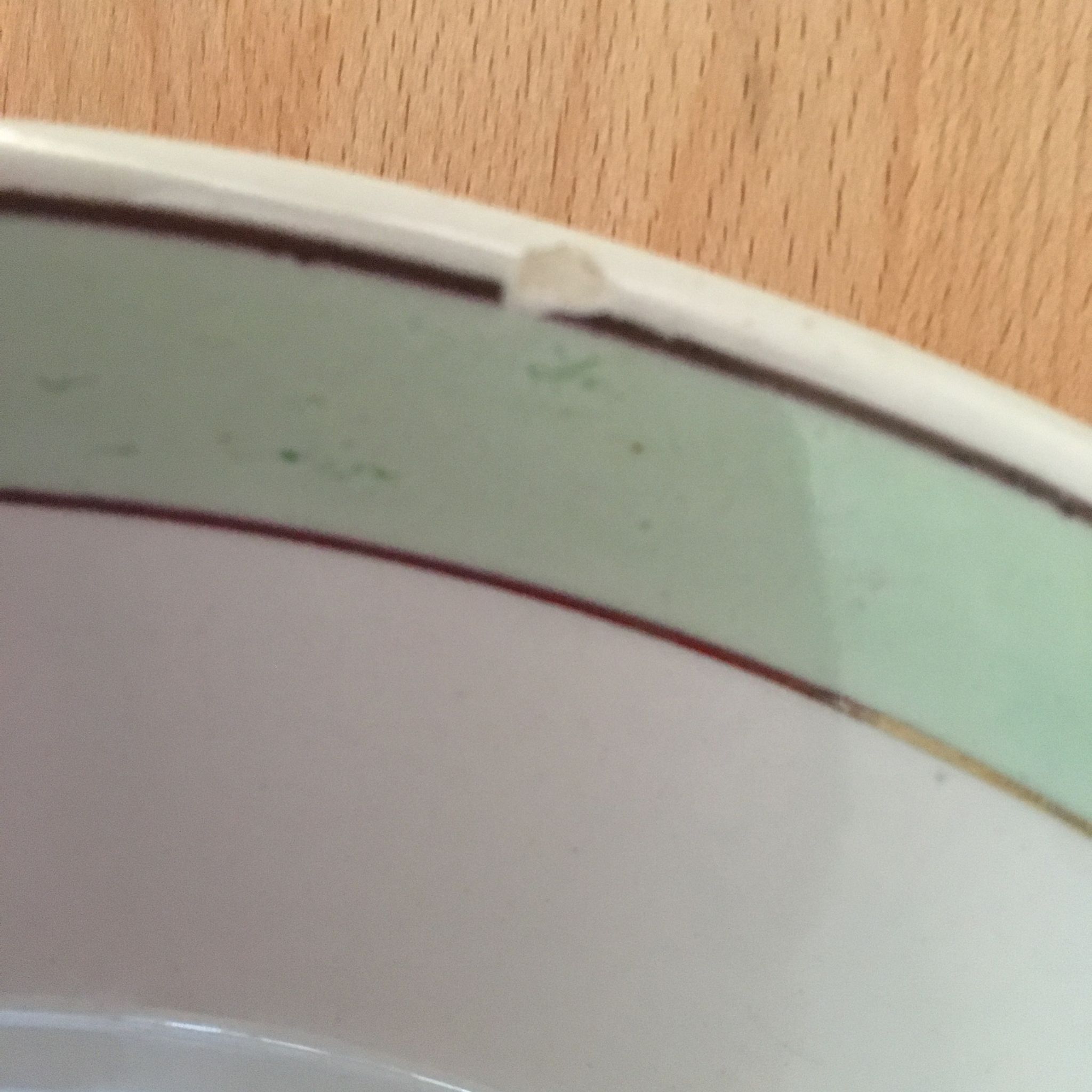 Porcelain Service Dish Signed "Lunéville"
