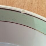 Plat de service en porcelaine Signées "Lunéville"