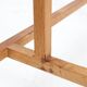 Danish modern coffee table / side table / Henning Nørgaard attributed / oak / glass / 1970s
