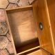 Old trade cabinet with drawers