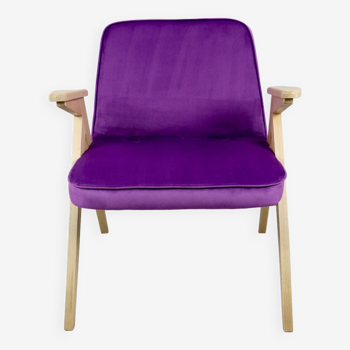 Purlple bunny armchair by józef chierowski