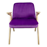Fauteuil lapin violet par Józef Chierowski
