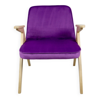 Purlple bunny armchair by józef chierowski