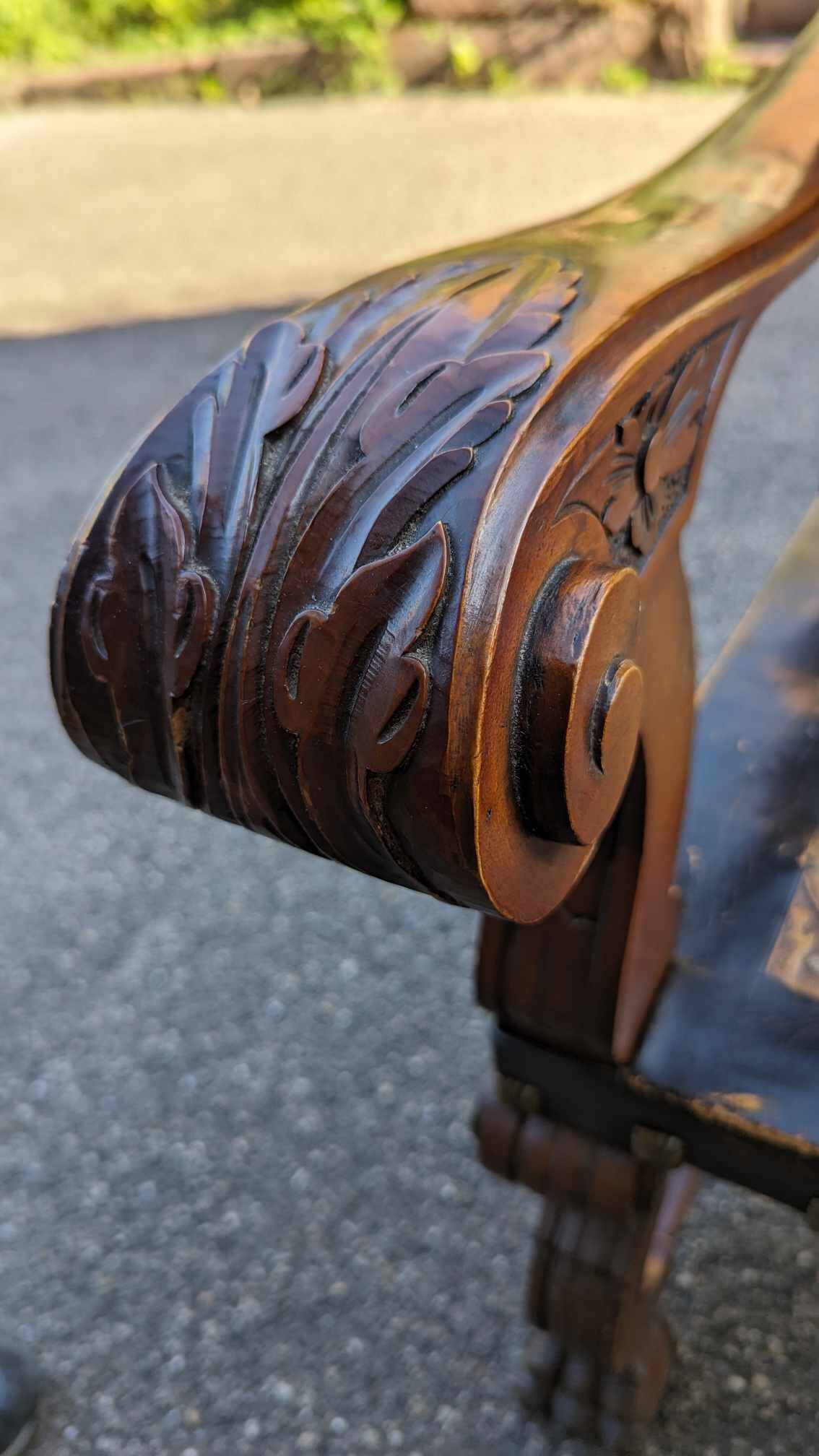 Spanish Renaissance style armchairs