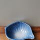 Salad bowl blue shell signed Charles Amand