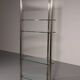 Peter Ghyczy 1970 corner cabinet – iconic stainless steel & aluminum model R16