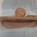 Bust of Jean mermoz in terracotta signed cipriani