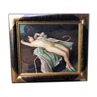 Oil on canvas Maurice F Perrot