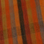 7x8 Burnt Red Area Kilim Rug, 200x240Cm Anatolian Kilim Rug