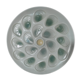 Plat de présentation à huîtres par salins