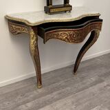 Console en marqueerie Napoleon III