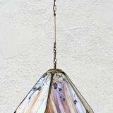 Very large Italian art deco pendant light