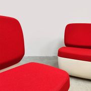 Chaises longues Magis Nimrod de design italien Marc Newson
