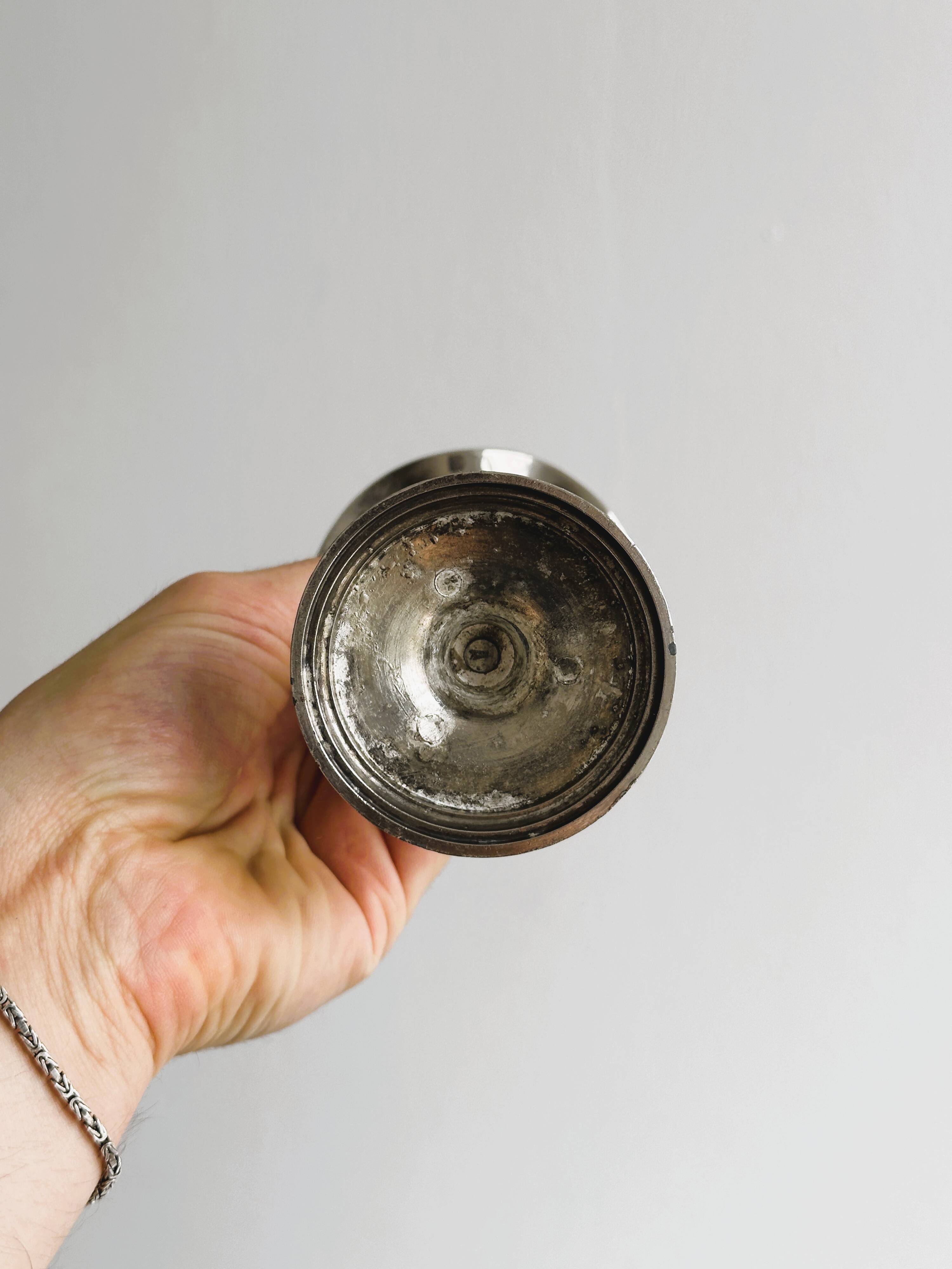 Vintage silver-plated soliflore