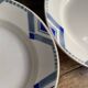Lot de 6 Assiettes Creuses Art Déco - Moulin des Loups Orchies - Modèle PAX