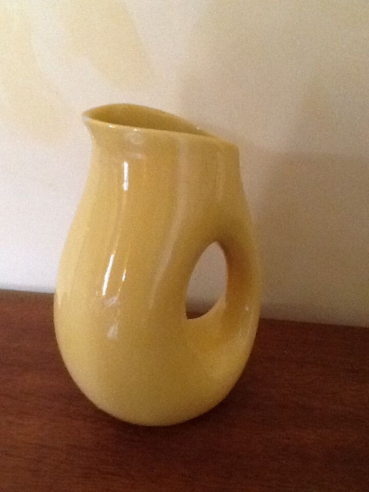 Yellow pitcher
