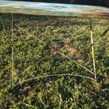 Vintage rectangular folding garden table
