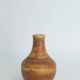 Vase scandinave en grès marron par Gunnar Borg pour Höganäs