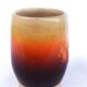 Bowl made of stoneware with volcanic glaze