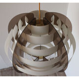 Pendant lamp "Strips" by Brylle Flemming & Preben Jacobsen 1970