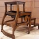 Chaise notariale, bibliothèque luxueux