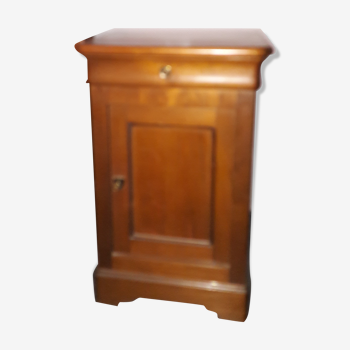 Bedroom nightstand Louis Philippe cherry