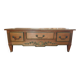 Solid wood coffee table – Rustic chic style