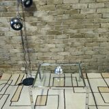 Chrome and glass coffee table, 1970